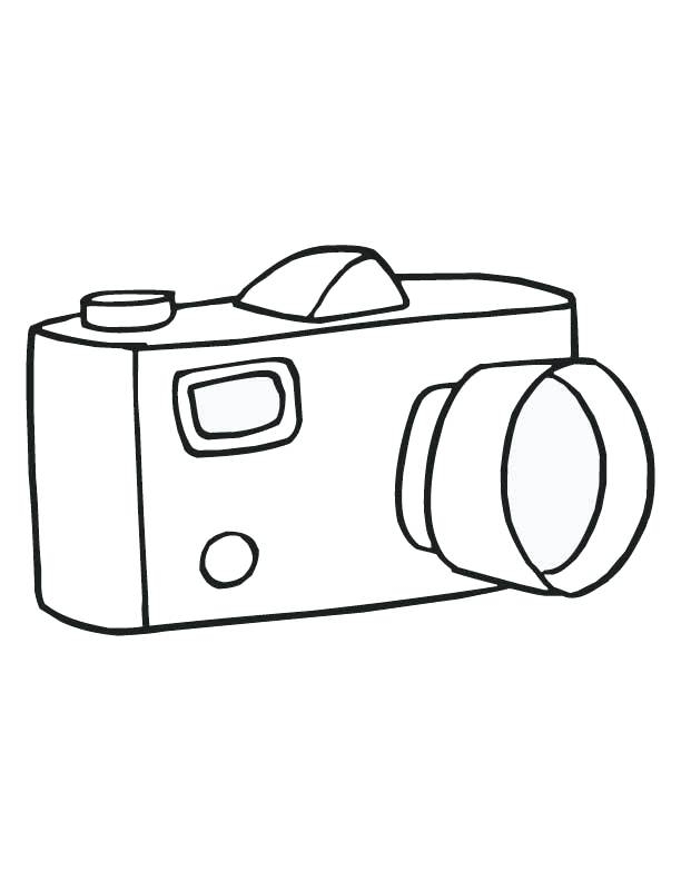 Camera Coloring Pages at GetColorings.com | Free printable colorings