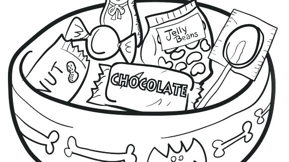 Candy Bar Coloring Pages At GetColorings Free Printable Colorings 
