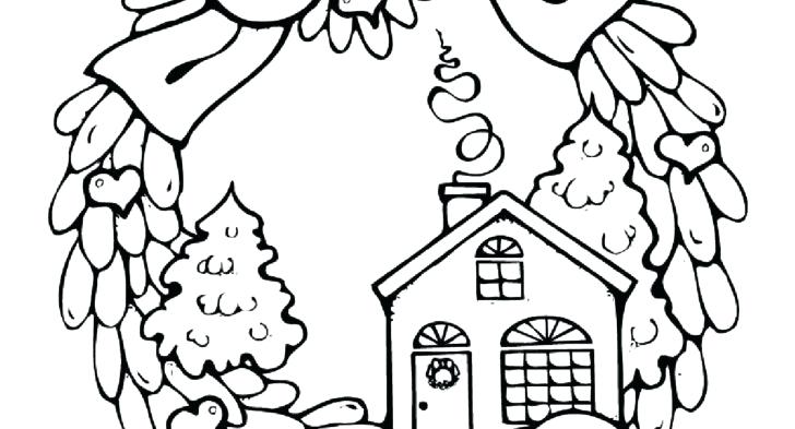 Candy House Coloring Page at GetColorings.com | Free printable