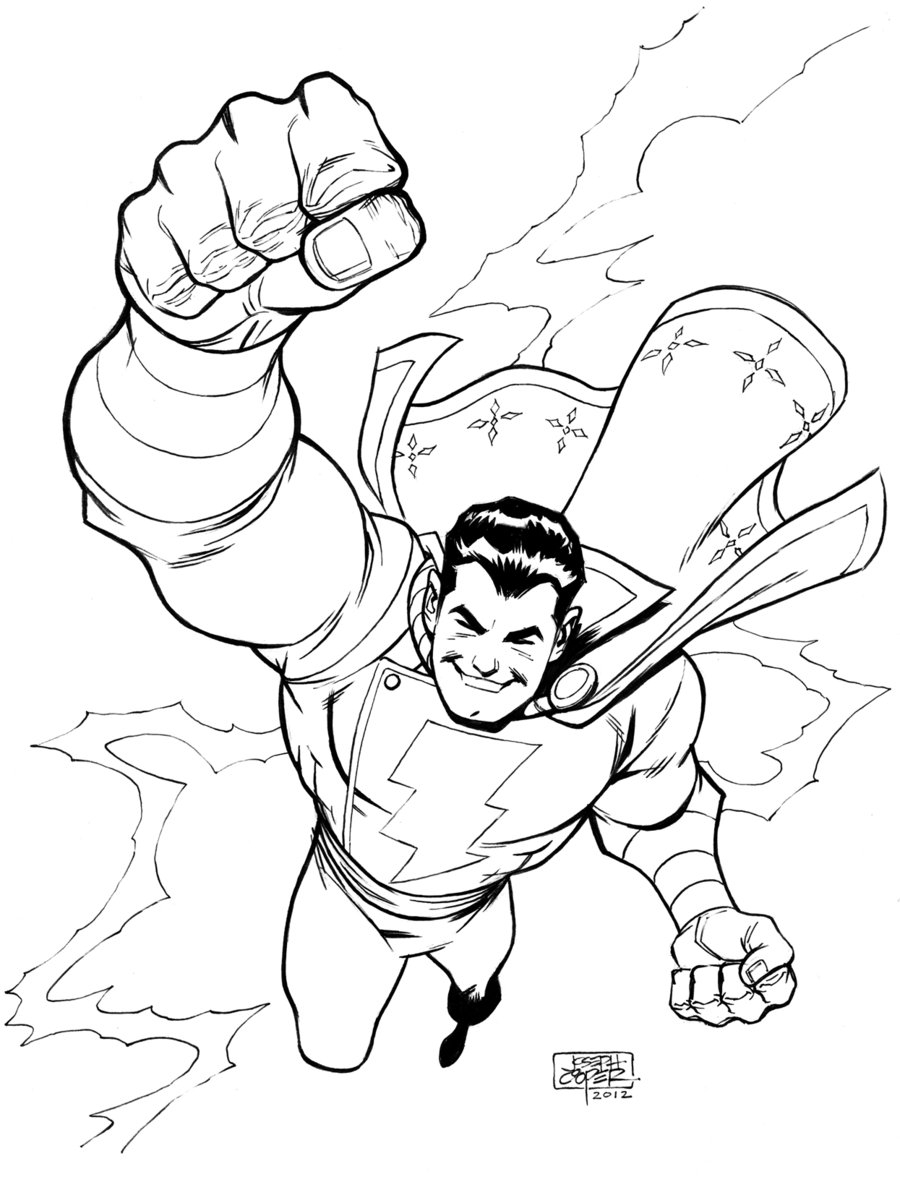 Captain Marvel Coloring Pages At GetColorings Free Printable 