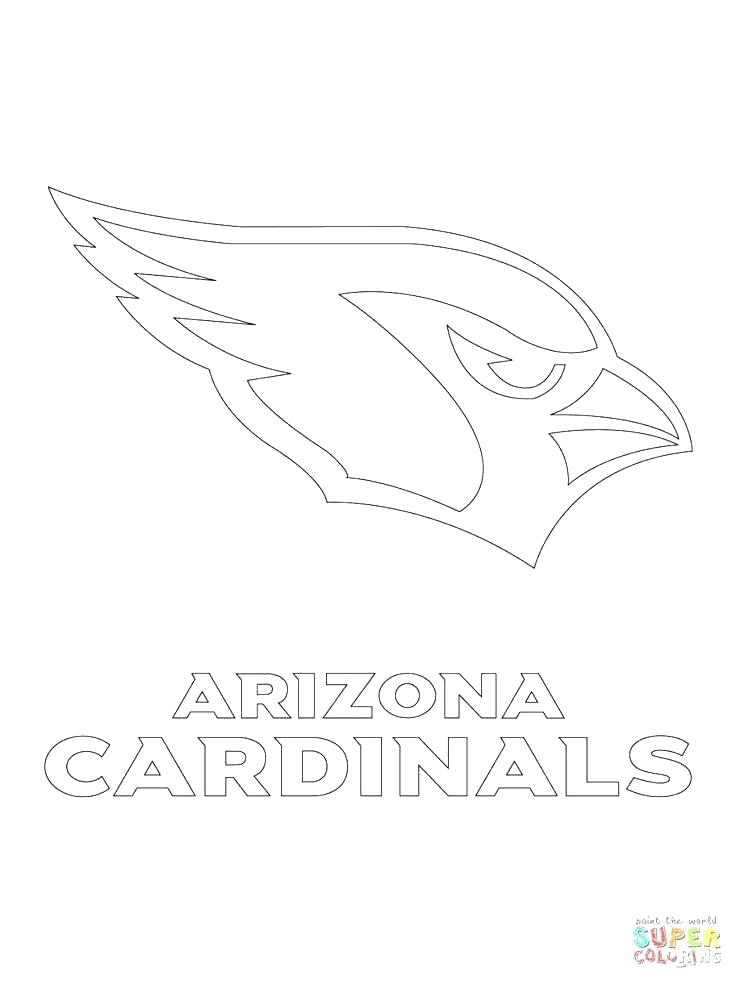 Cardinals Logo Coloring Pages at GetColorings.com | Free printable