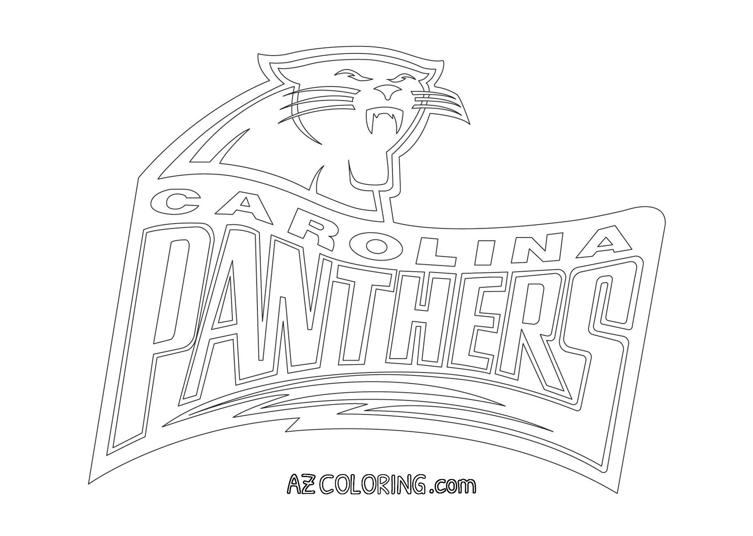 carolina panther coloring pages at getcolorings com free printable