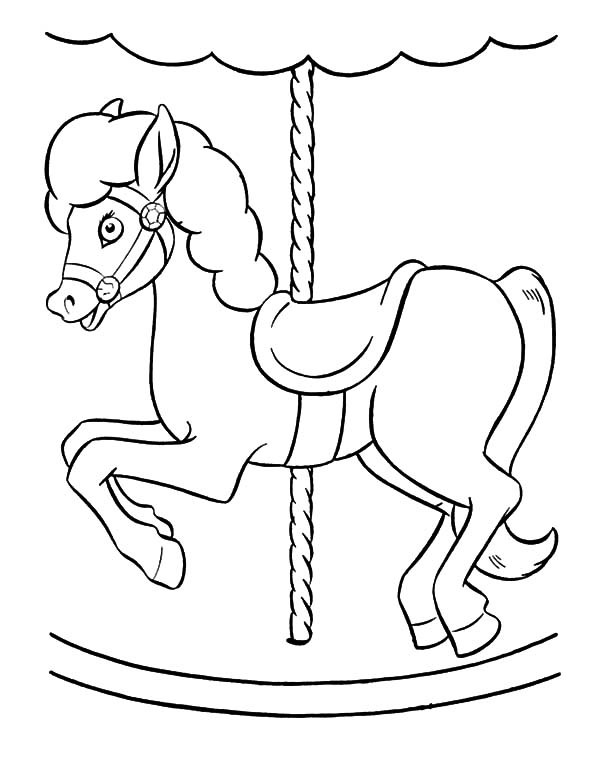Carousel Coloring Pages at GetColorings.com | Free printable colorings
