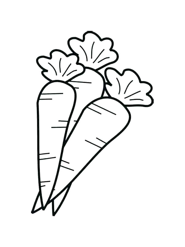 Carrot Coloring Page at GetColorings.com | Free printable colorings