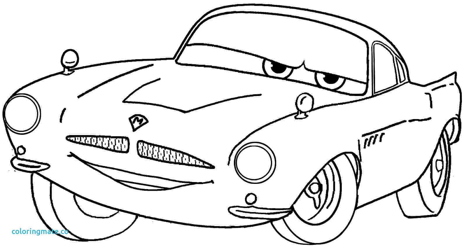 Cars Coloring Pages Pdf at Free