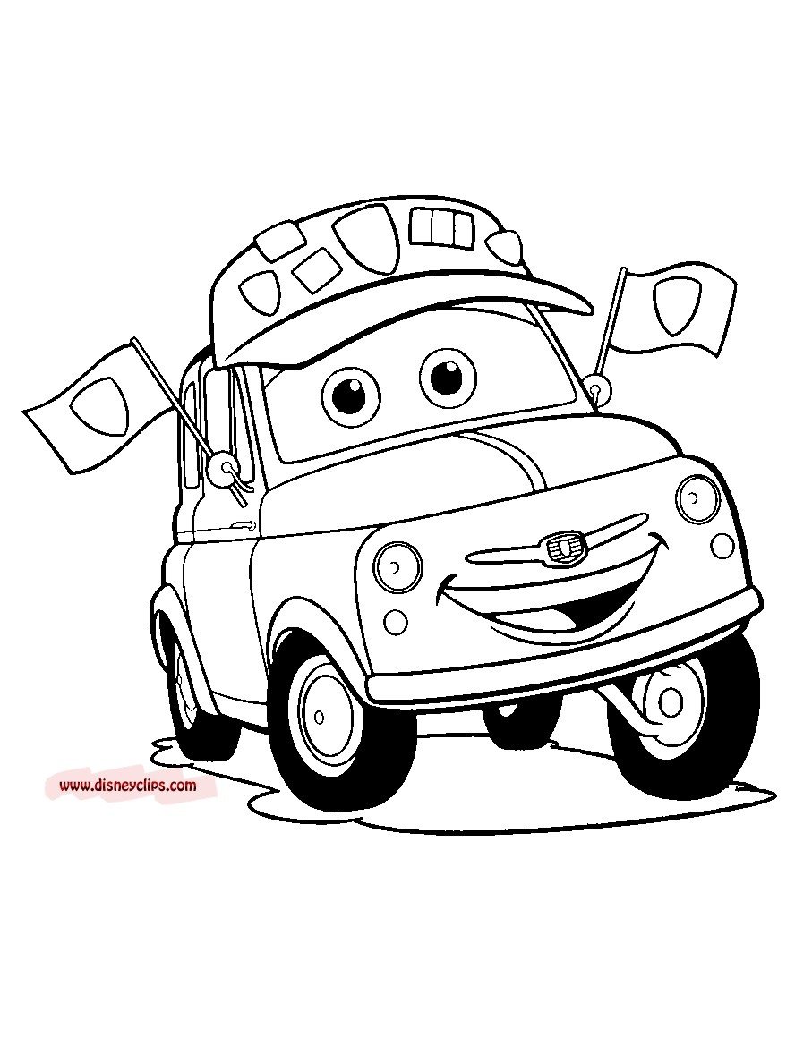 Cars Movie Coloring Pages at GetColorings.com | Free printable