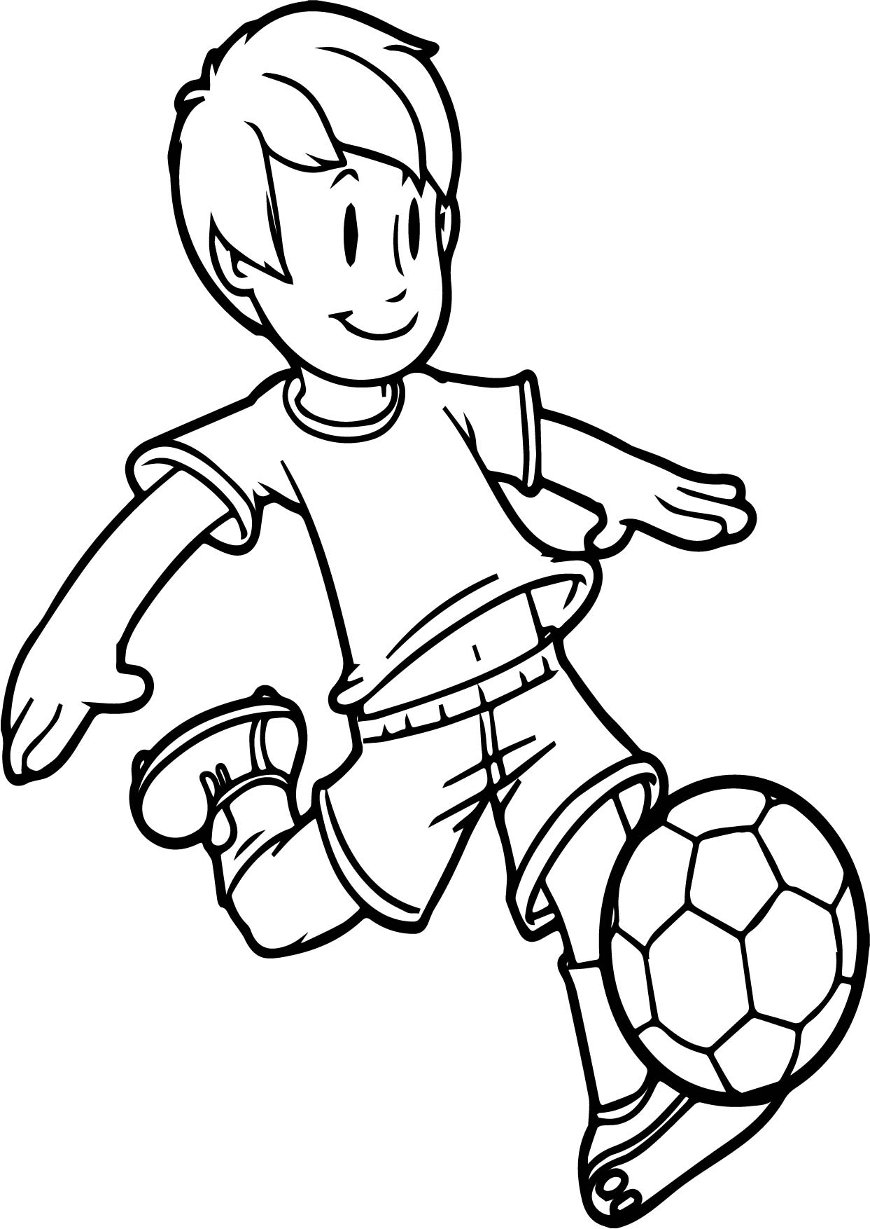 Cartoon Boy Coloring Pages at GetColorings.com | Free printable