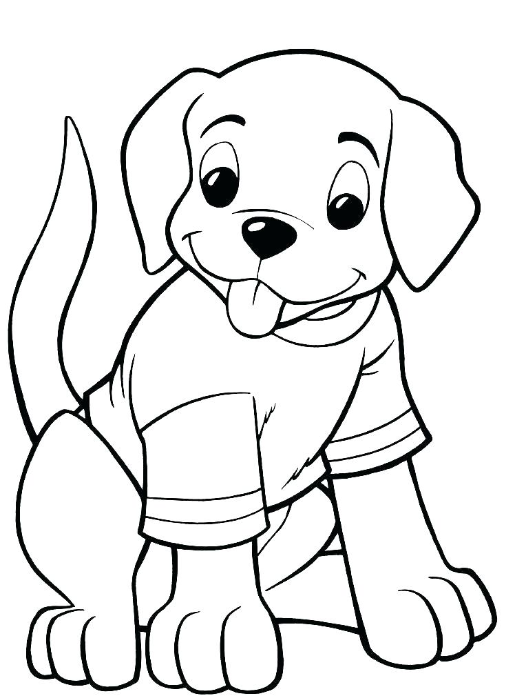Cartoon Dog Coloring Page at GetColorings.com | Free printable