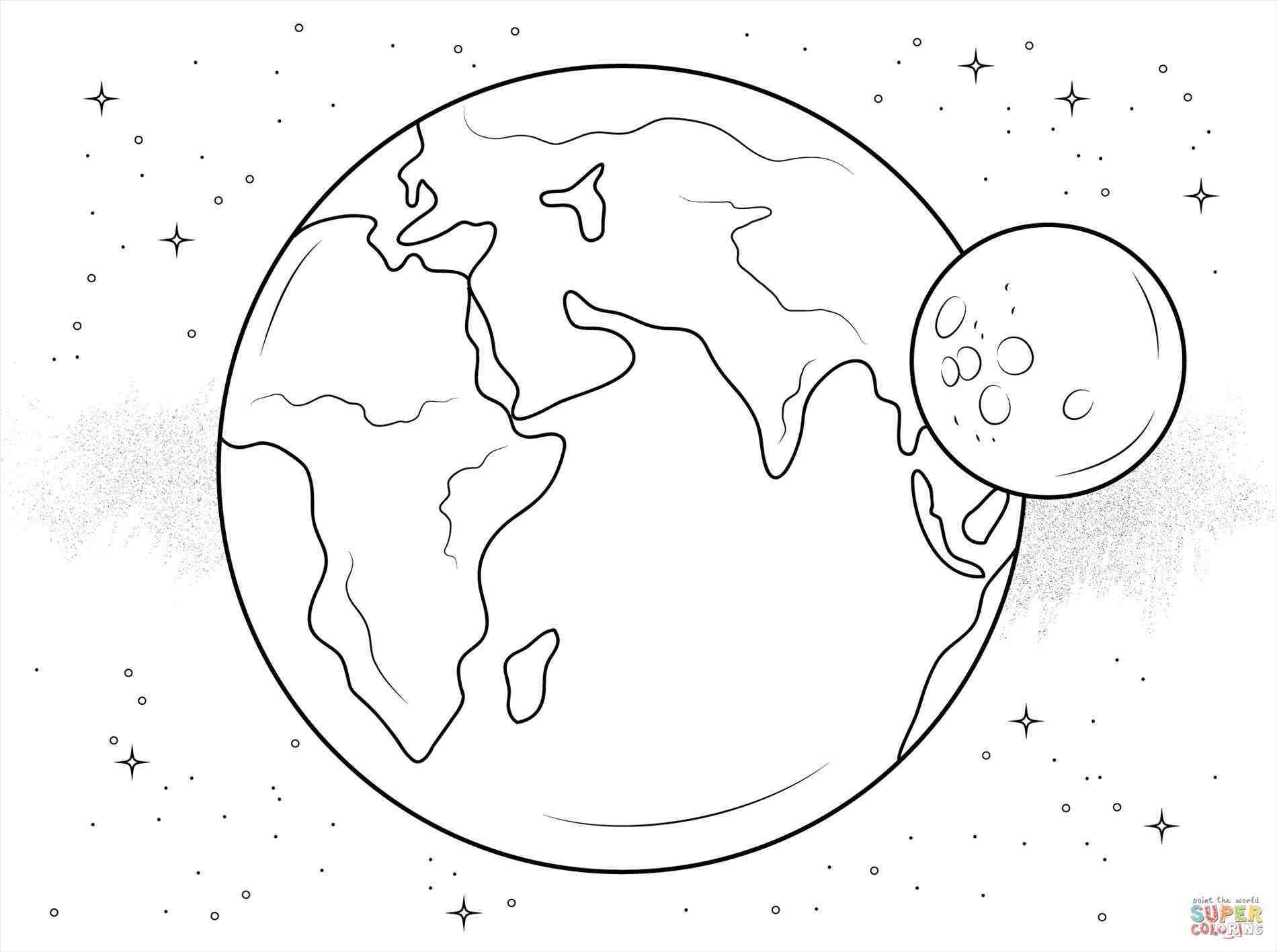 Cartoon Earth Coloring Pages at GetColorings.com | Free printable