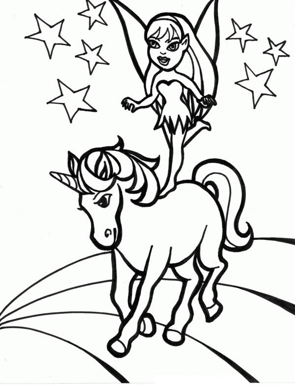 Cartoon Fairies Coloring Pages at GetColorings.com