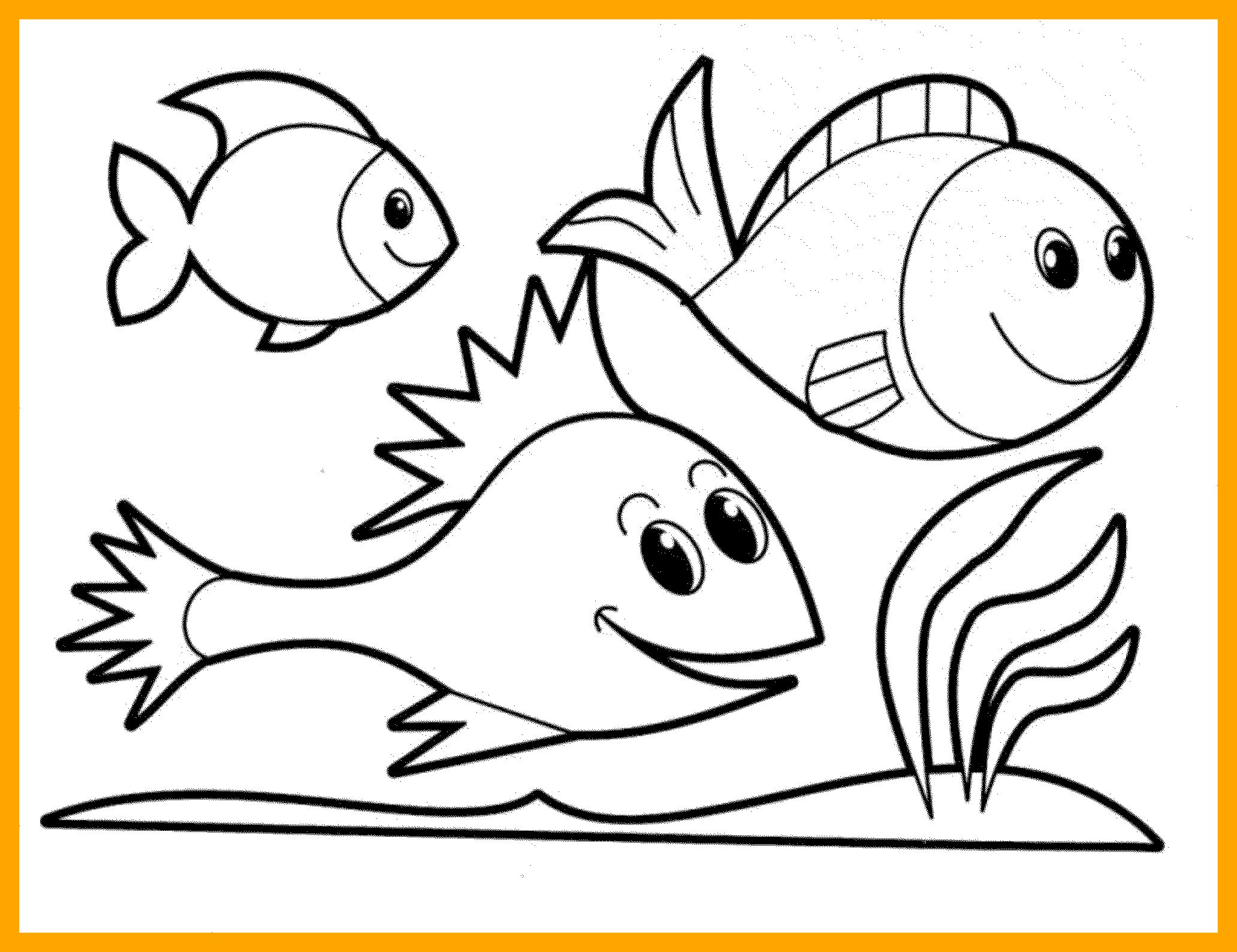 Cartoon Fish Coloring Pages at GetColorings.com | Free printable