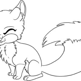 Cartoon Fox Coloring Pages at GetColorings.com | Free printable