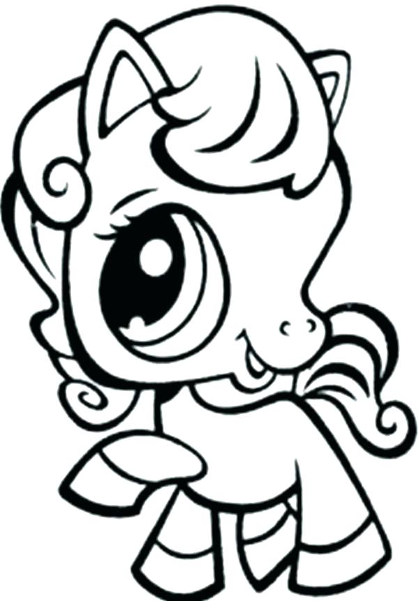 Cartoon Horse Coloring Pages at GetColorings.com | Free printable