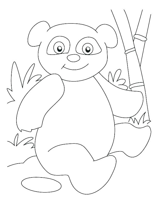 Cartoon Panda Coloring Pages at GetColorings.com | Free printable