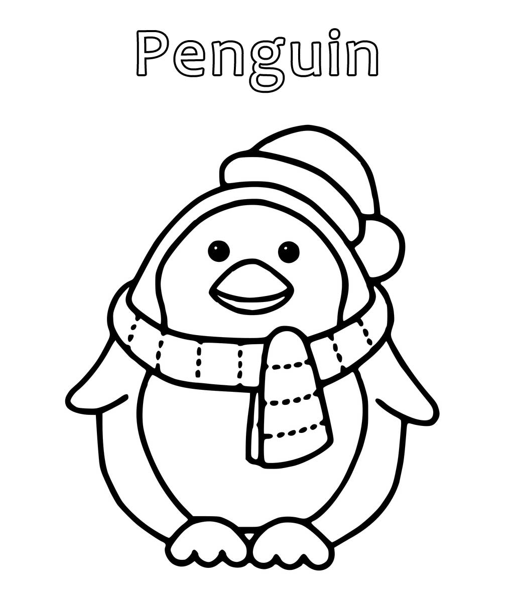 Realistic Penguin Coloring Pages at GetColorings.com | Free printable