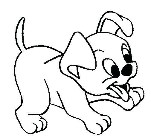 Cartoon Puppy Coloring Pages at GetColorings.com | Free printable