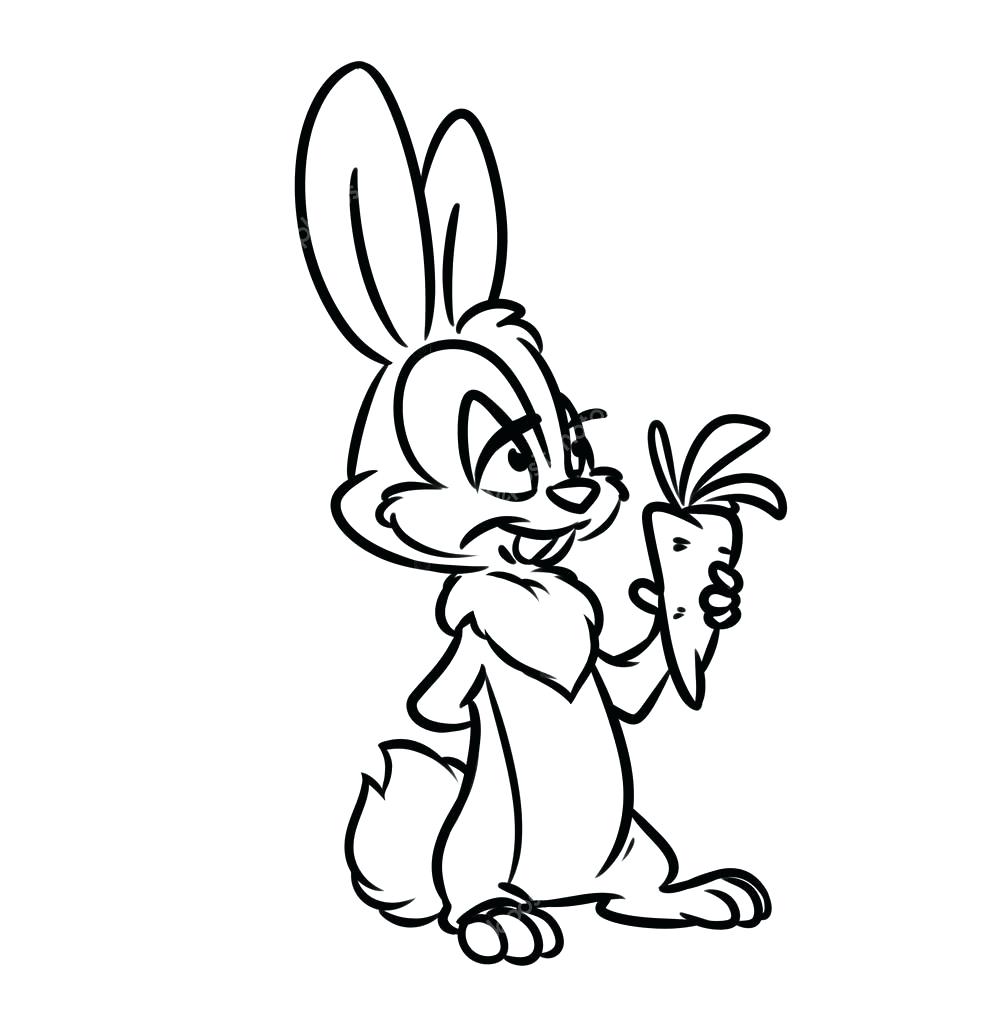 Cartoon Rabbit Coloring Pages at GetColorings.com | Free printable