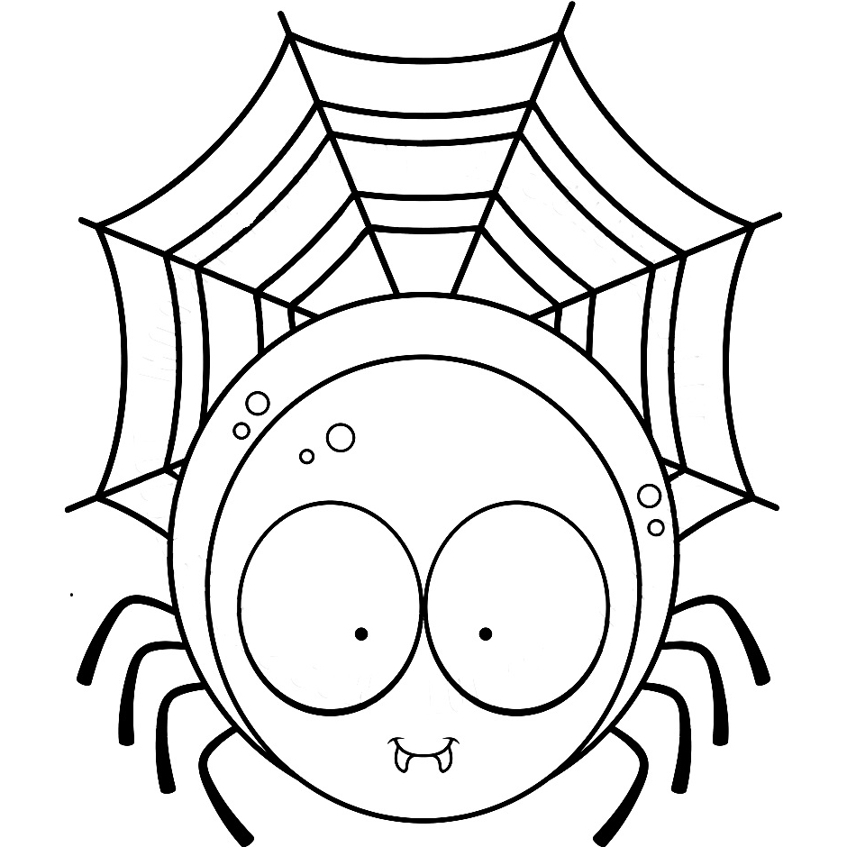 Cartoon Spider Coloring Pages at GetColorings.com | Free printable