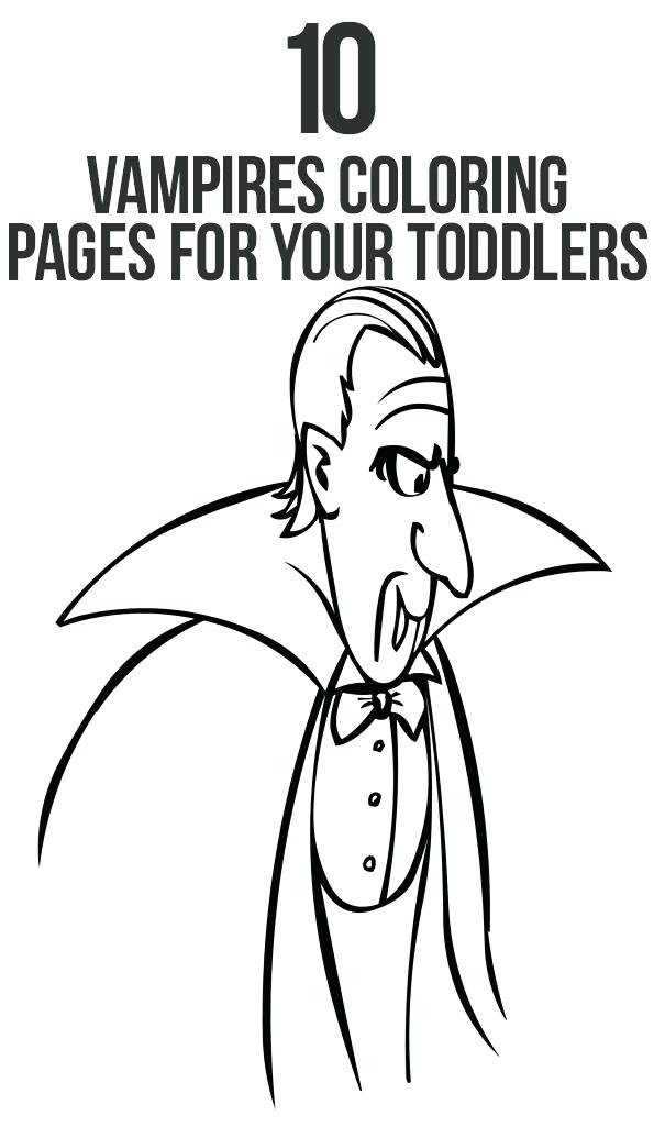 Cartoon Vampire Coloring Pages at GetColorings.com | Free printable