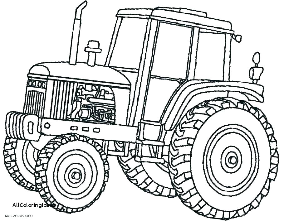 Coloring Case Ih Tractors Coloring Pages