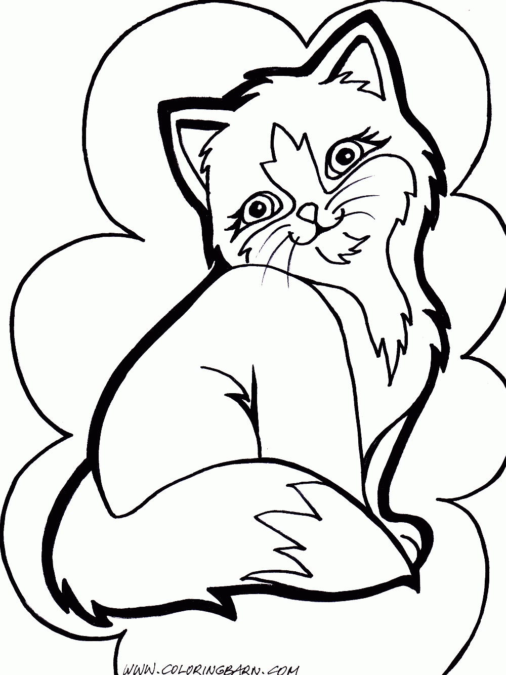 Cat Coloring Pages For Girls at GetColorings.com | Free printable ... Cat Coloring Pages For Girls at GetColorings.com | Free printable ...