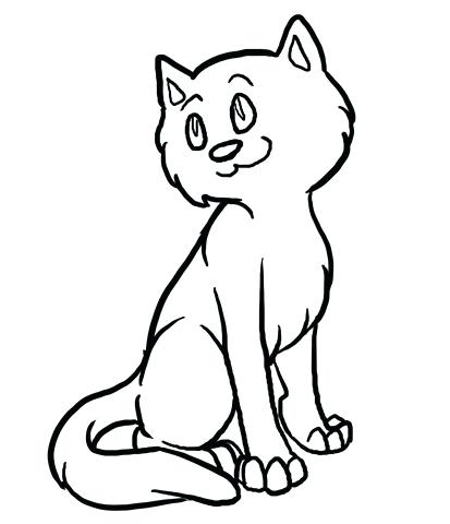 Cat Head Coloring Page at GetColorings.com | Free printable colorings