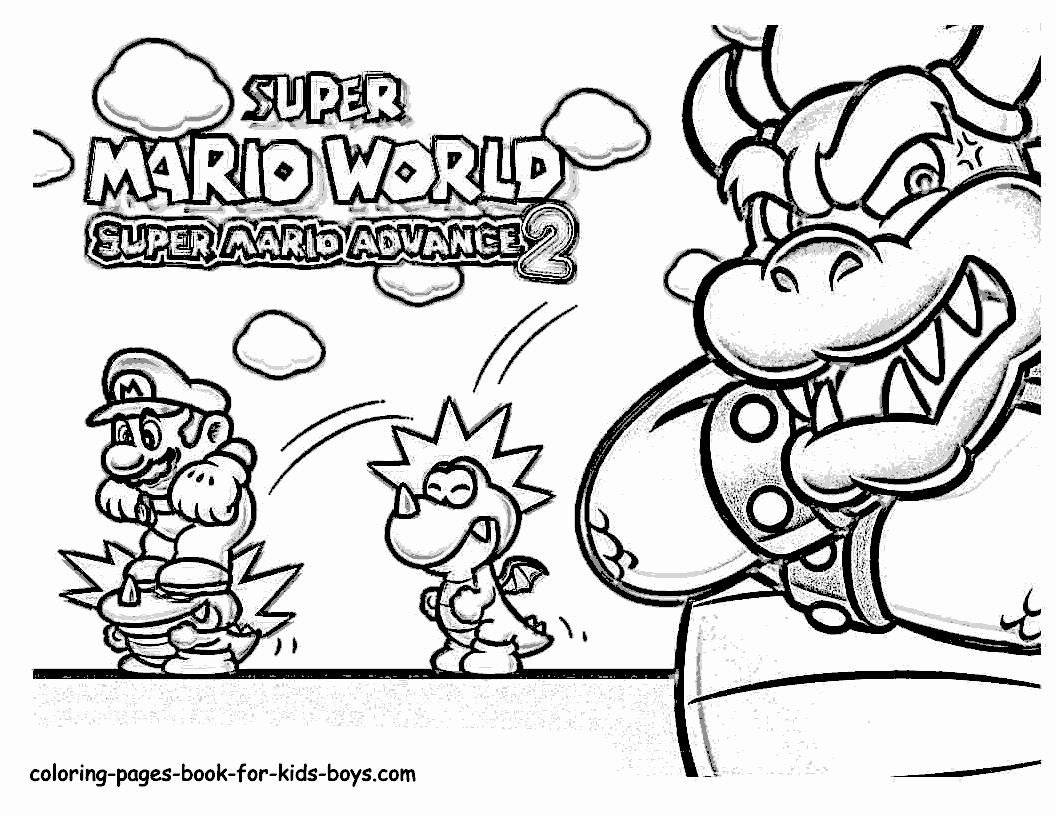 Cat Mario Coloring Pages at GetColorings.com | Free printable colorings