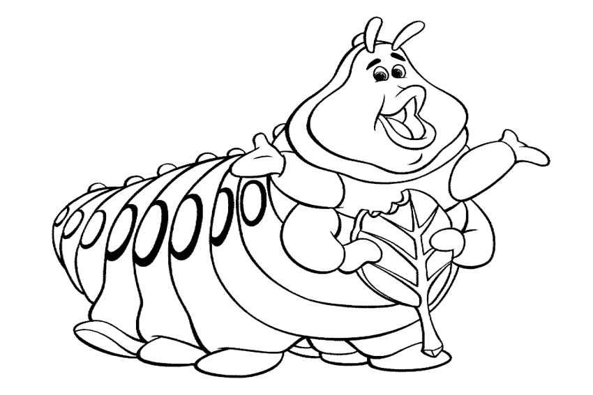 Caterpillar And Butterfly Coloring Pages at GetColorings.com | Free