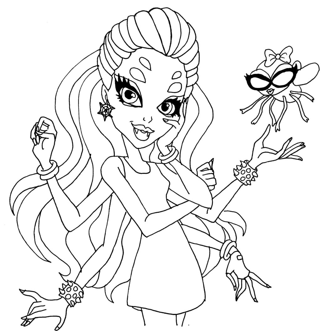 Catty Noir Coloring Pages at GetColoringscom Free