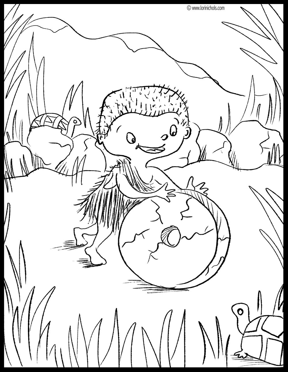 Cave Man Coloring Pages at GetColorings.com | Free printable colorings