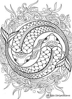 Celtic Dragon Coloring Pages at GetColorings.com | Free printable