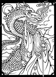 Celtic Dragon Coloring Pages at GetColorings.com | Free printable