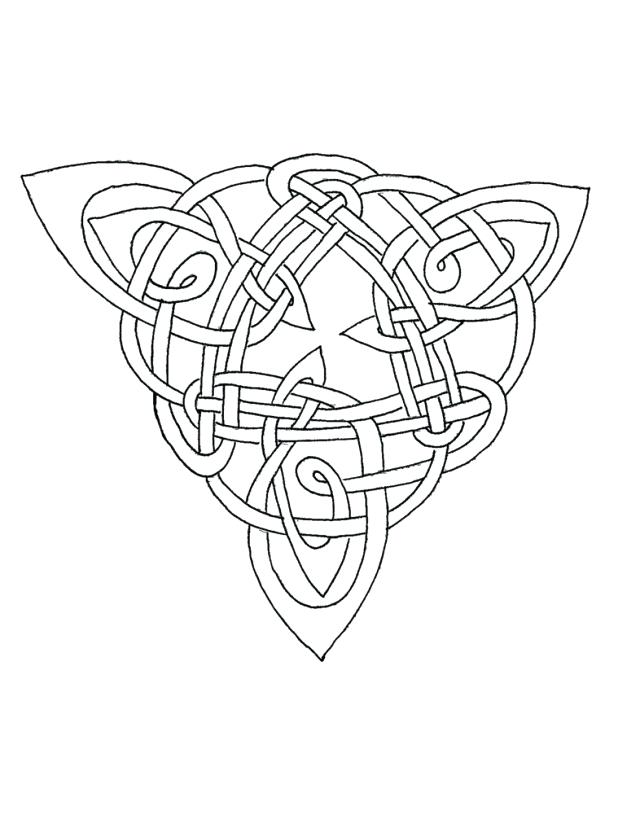 Celtic Knot Coloring Pages Free At Getcolorings.com 