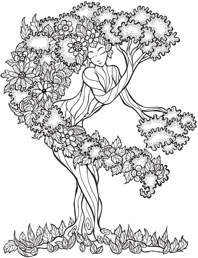 Celtic Tree Of Life Coloring Pages at Free printable