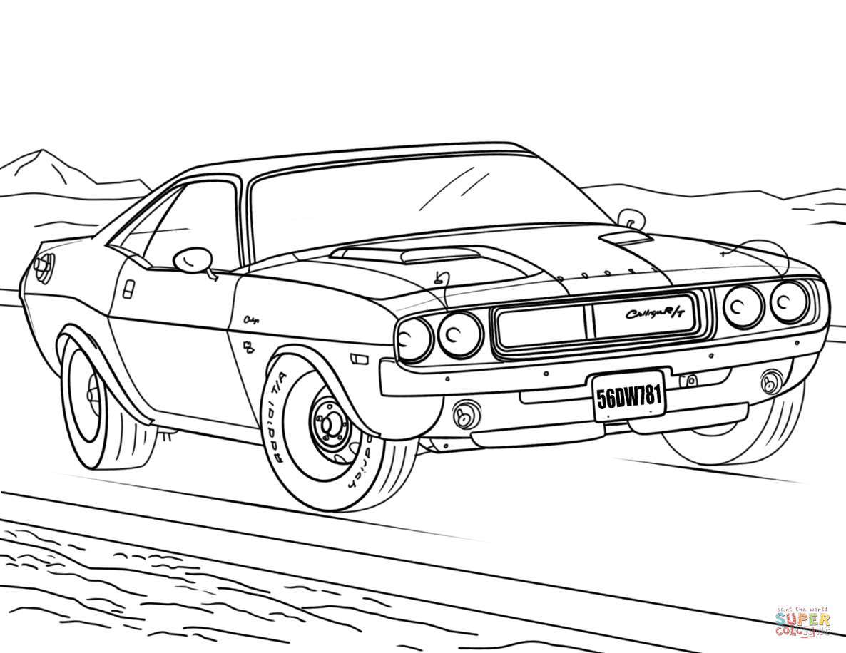 Charger Coloring Pages at GetColorings.com  Free printable colorings
