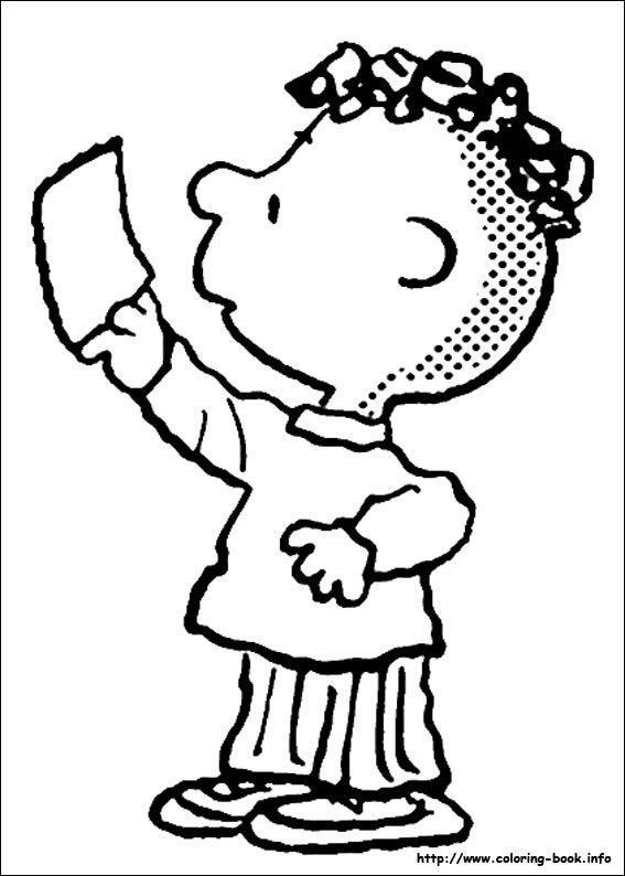 Charlie Brown Characters Coloring Pages at Free