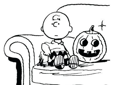 snoopy great pumpkin coloring pages