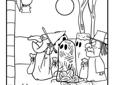 Charlie Brown Great Pumpkin Coloring Pages at GetColorings.com | Free