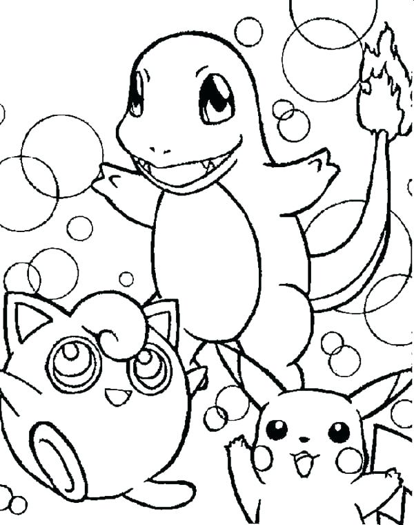 Charmander Printable Coloring Pages at GetColorings.com | Free