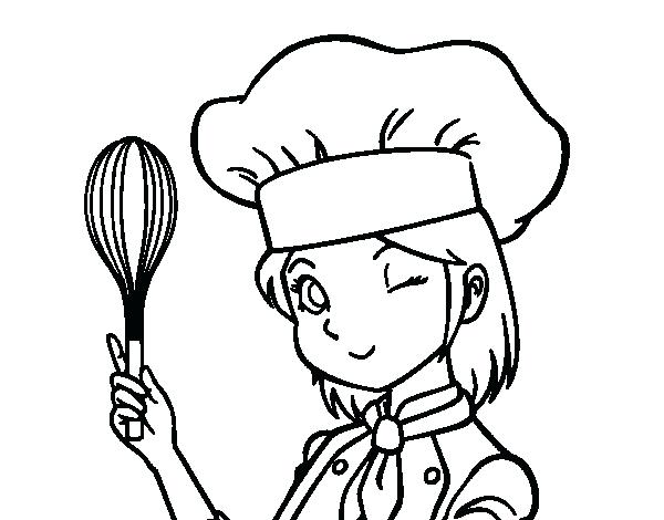 Chef Coloring Pages At Getcolorings Printable Colorings