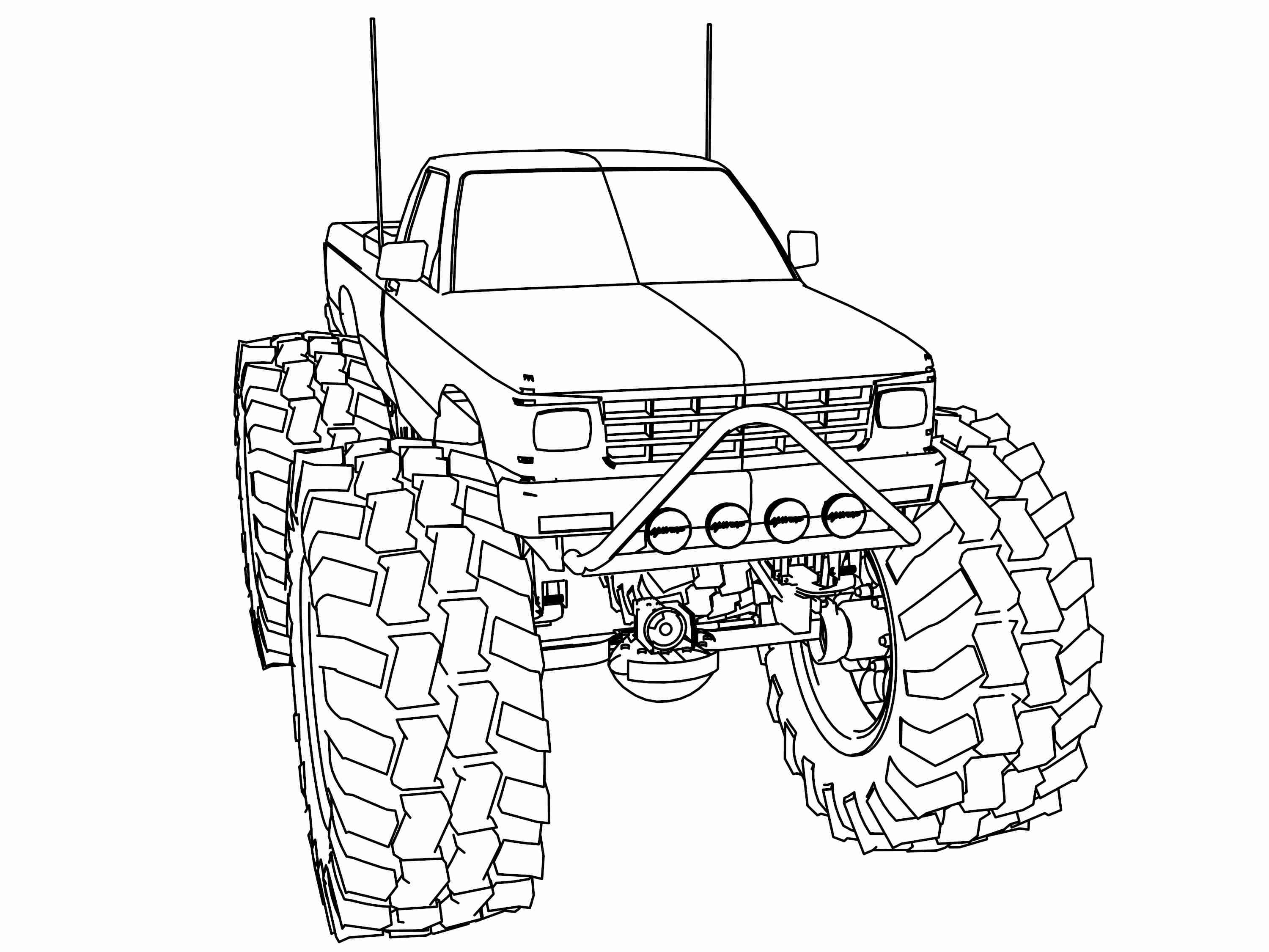 Chevy Pickup Coloring Pages at Free printable