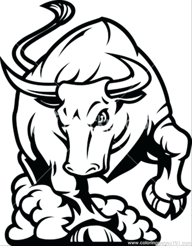 Chicago Bulls Coloring Pages At GetColorings Free Printable 
