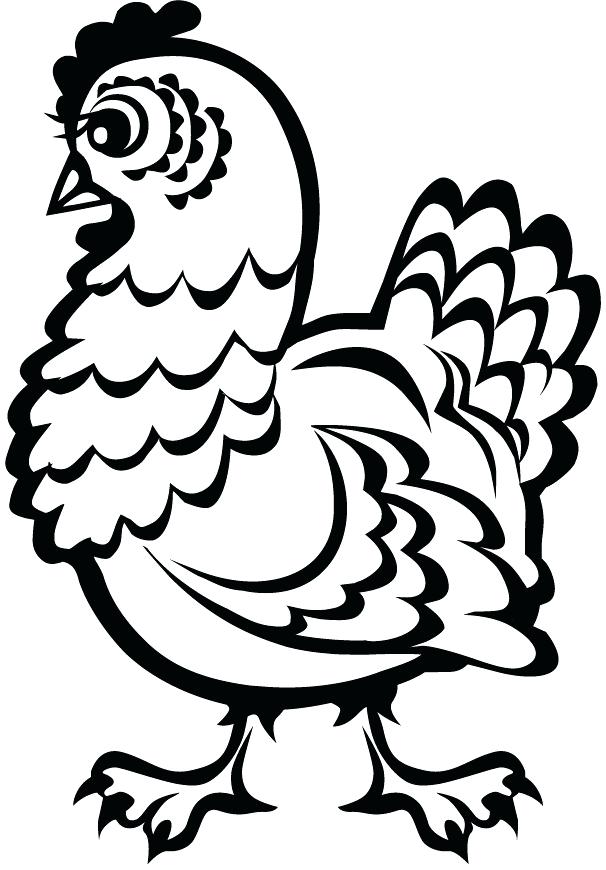 Chicken Nugget Coloring Page At GetColorings Free Printable 