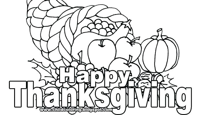 700x400 Free Printable Preschool Thanksgiving Coloring Pages Kids
