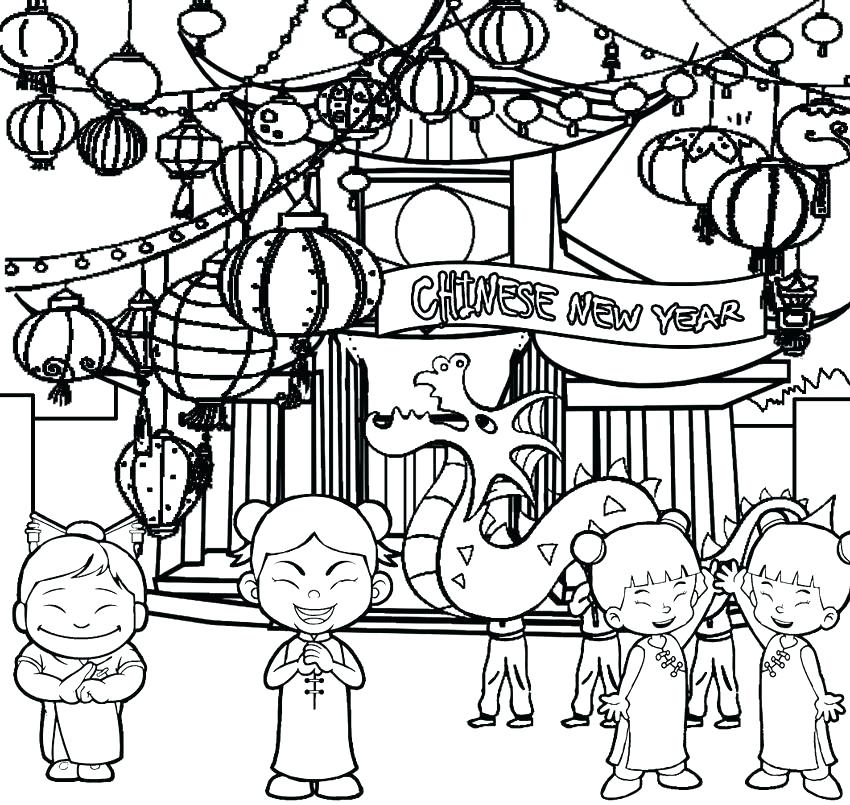 Chinese Zodiac Coloring Pages At GetColorings Free Printable