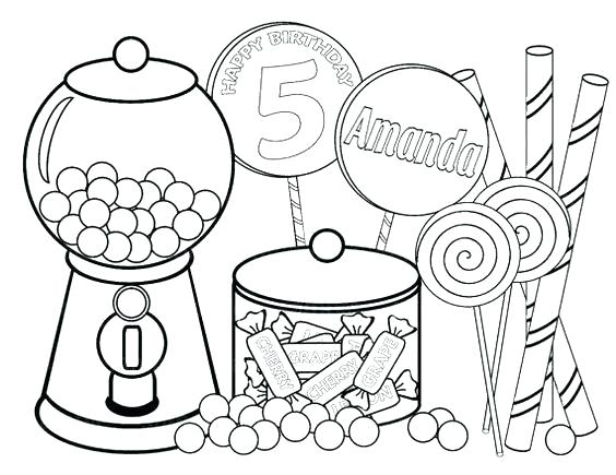 Chocolate Bar Coloring Page At GetColorings Free Printable 