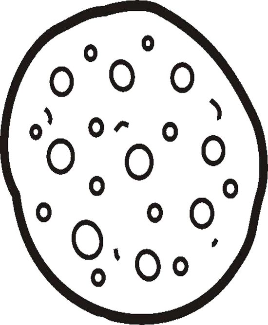 Chocolate Chip Coloring Page at GetColorings.com | Free printable