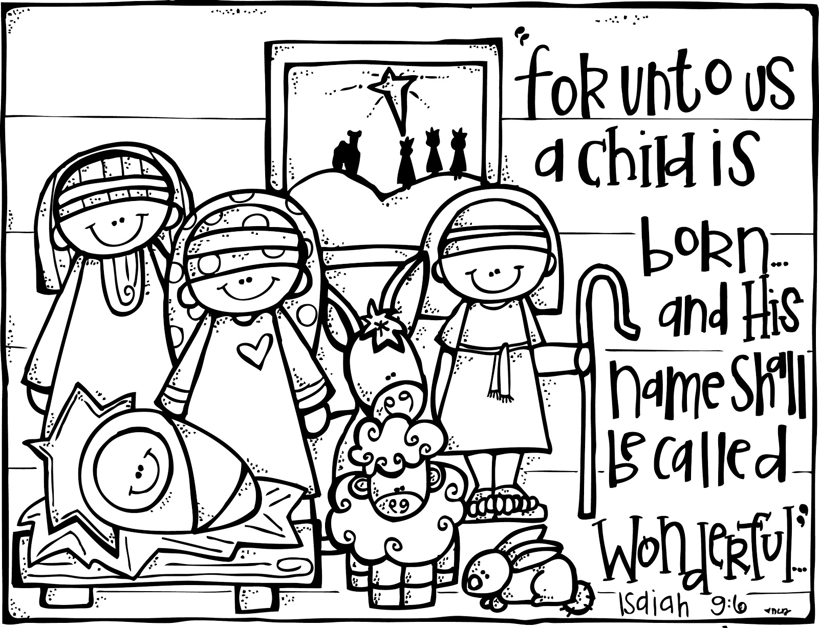 Free Printable Christian History Coloring Pages