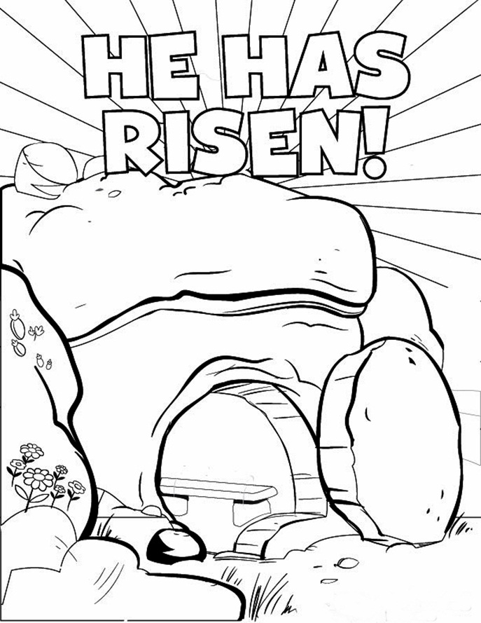 Christian Easter Coloring Pages Printable Free at GetColorings.com