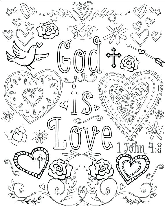 Christian Valentines Coloring Pages at GetColorings.com ...